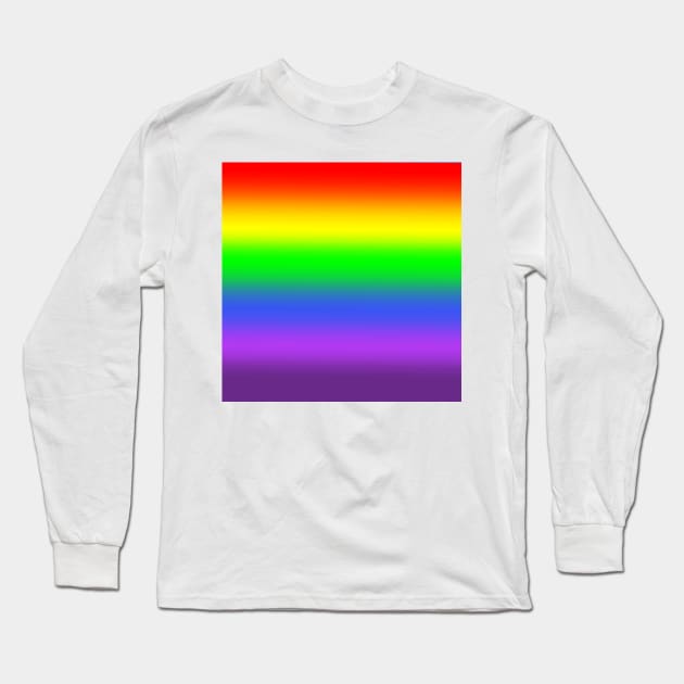 Rainbow Pride Long Sleeve T-Shirt by MettaArtUK